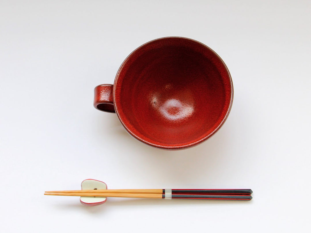 Total Japanesque Soup Bowl with handle - Crafted By Sozan Kiln