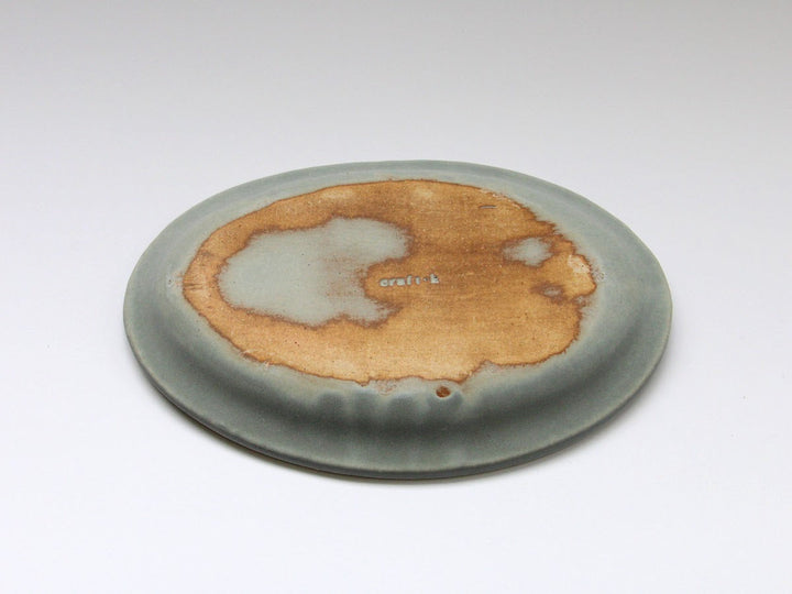 Color Matte Oval Plate S Light Ink - Crafted By Takuya Ohara