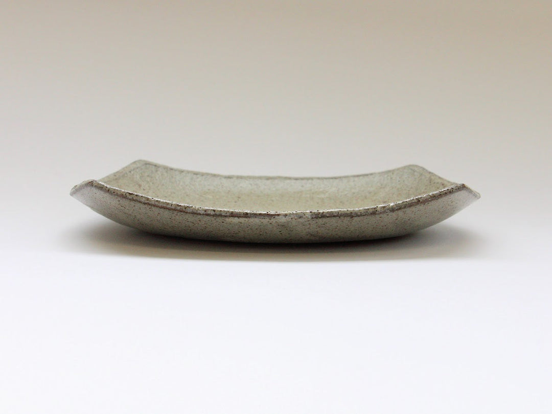 Ash Glazed 6-Sun Square Plate - Crafted By Nobuyuki Murai