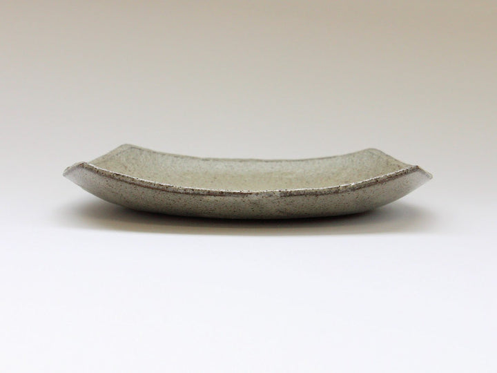Ash Glazed 6-Sun Square Plate - Crafted By Nobuyuki Murai