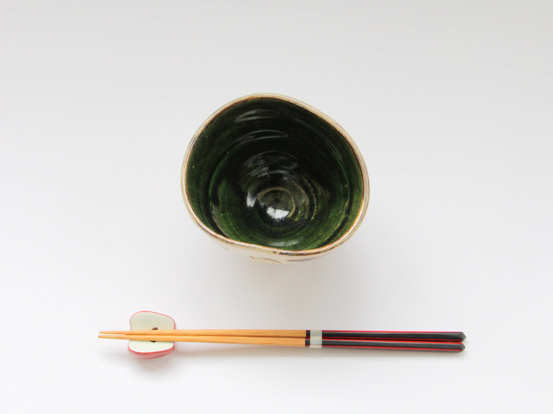 Uchioribe Camellia Pattern deformation Large pump - Crafted By Nobumasa Kiminami