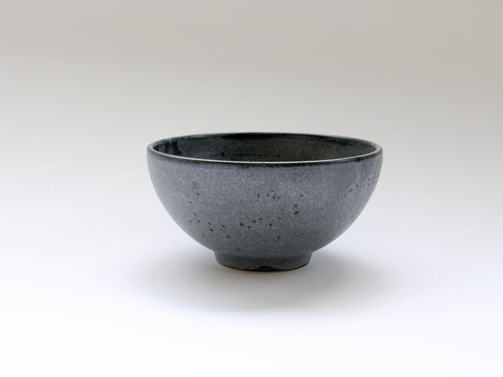 Ash-Navy Small Donburi, Japanese pottery (ceramic)