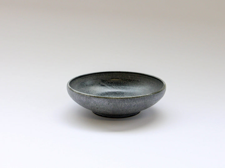 Ash-Navy Small Bowl, Japanese pottery (ceramic)