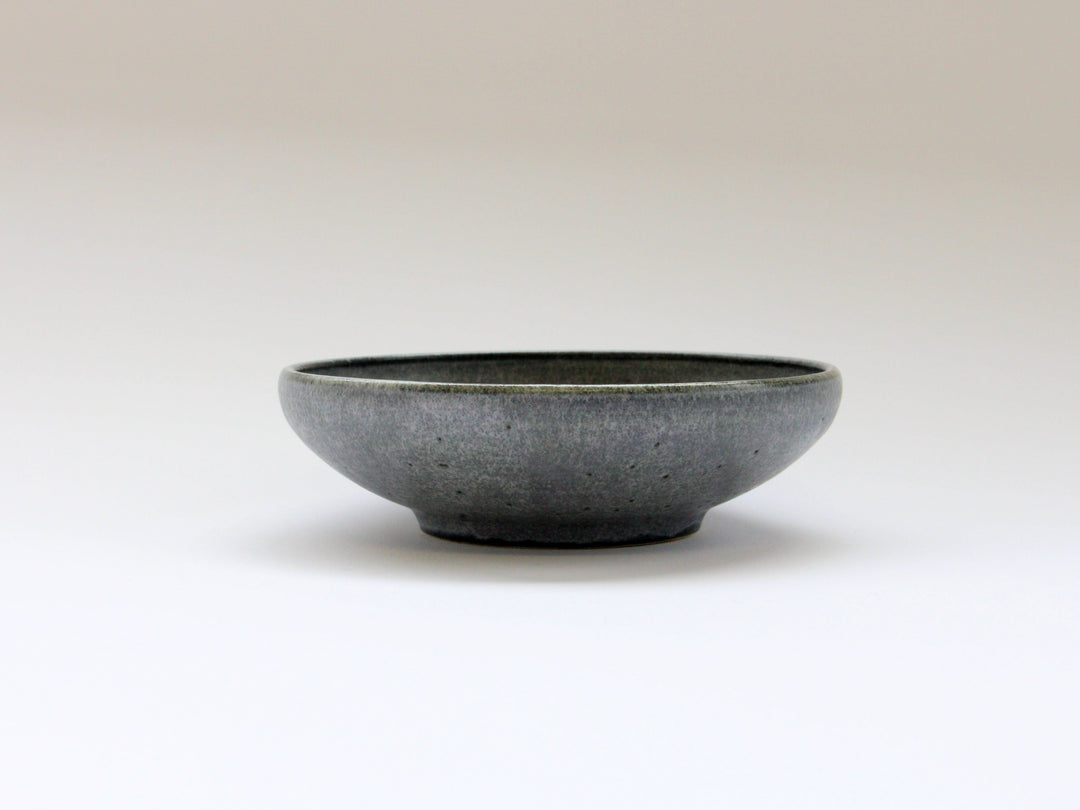Ash-Navy Small Bowl, Japanese pottery (ceramic)