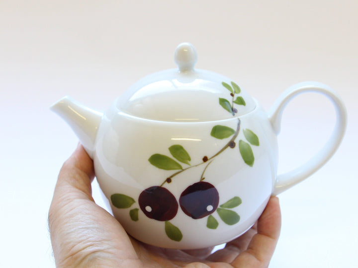 Narumi Circle Pot Purple - Crafted By Fukuho Kiln