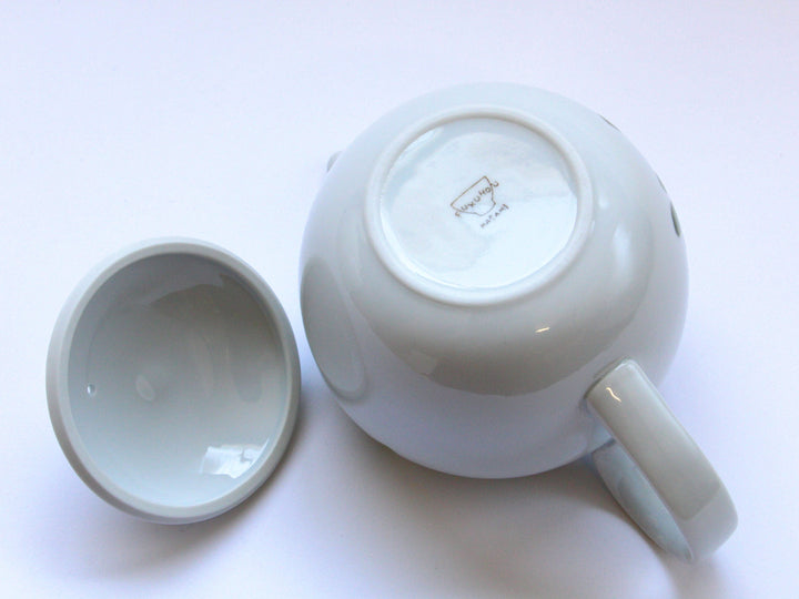 Narumi Circle Pot Purple - Crafted By Fukuho Kiln