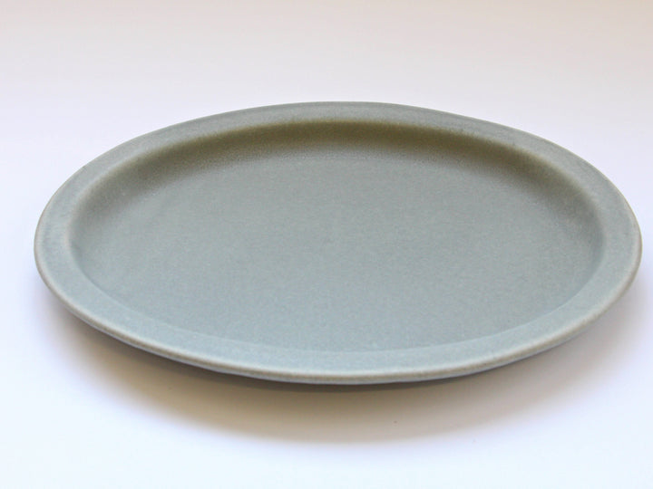 Color Matte Oval Plate L Light Ink - Crafted By Takuya Ohara