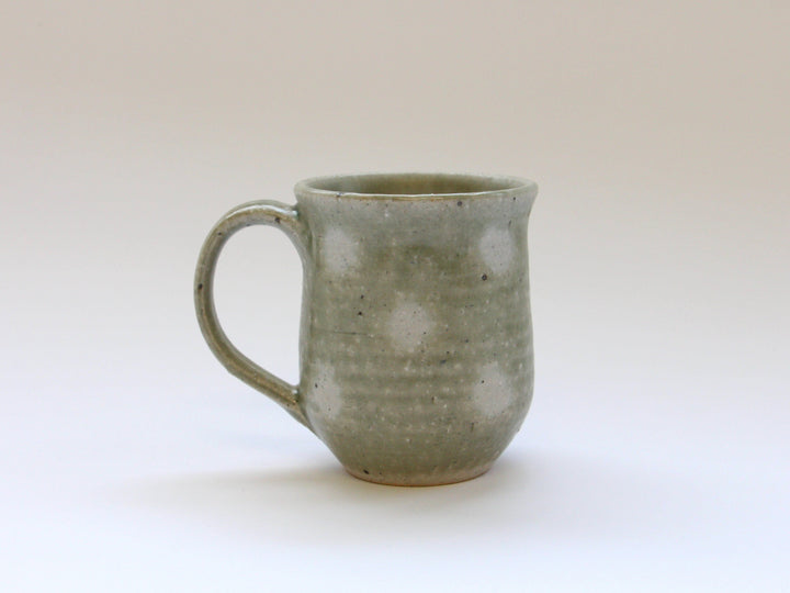 Ash Glazed dot Mug - Crafted By Tatsuo Otomo