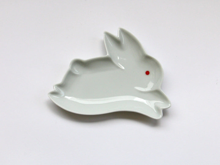 Rabbit Plate White - Crafted By Tokushichi Kiln