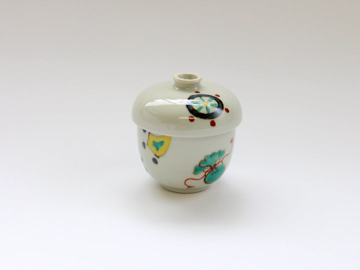 Overglaze enamel Treasures Steaming Bowl - Crafted By Tamori Pottery