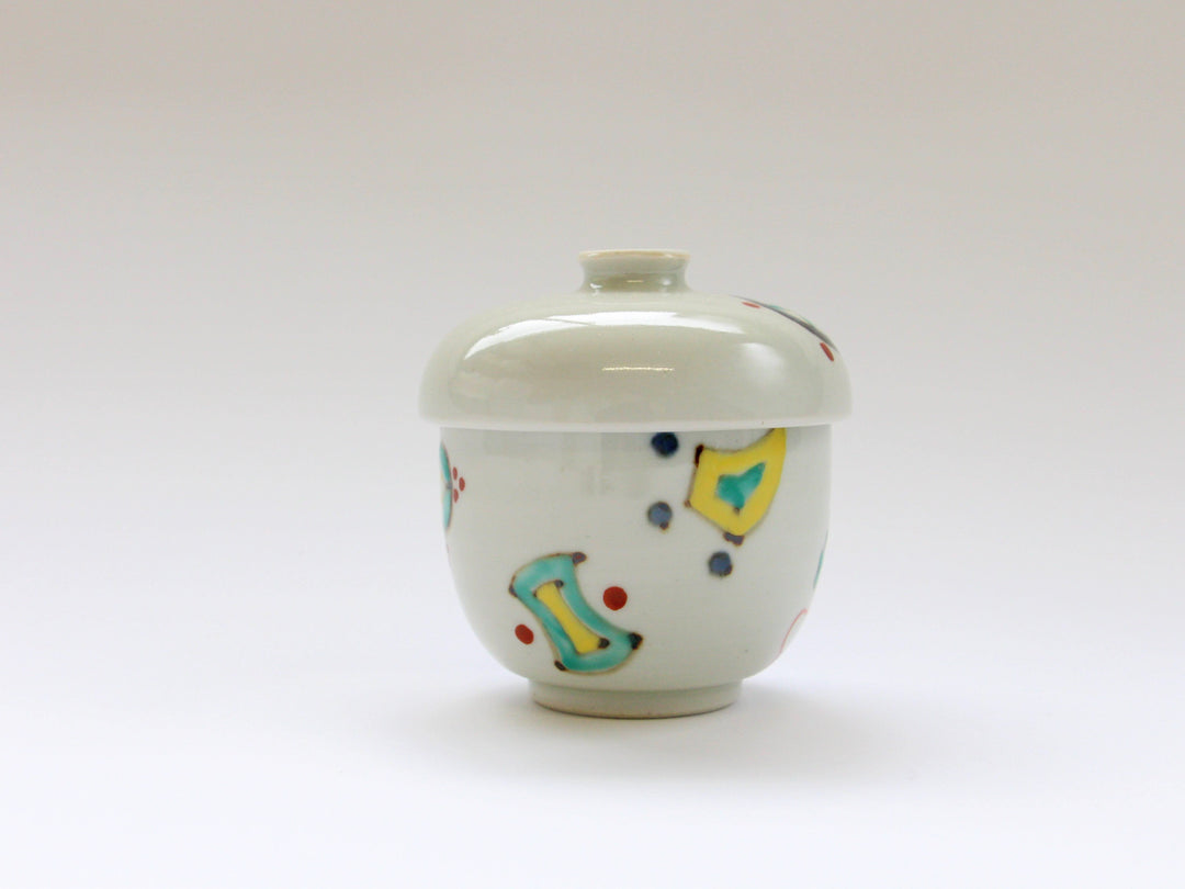 Overglaze enamel Treasures Steaming Bowl - Crafted By Tamori Pottery