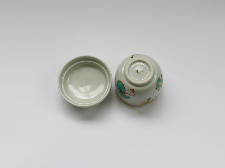 Overglaze enamel Treasures Steaming Bowl - Crafted By Tamori Pottery