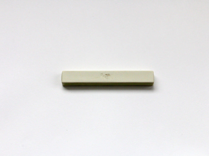 Siskin Glazed Hemp Leaf Carving Long Square Rest - Crafted By Kajiken Seiji