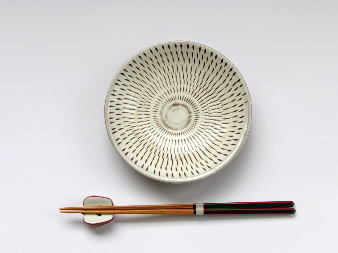 Flying plane 5-Sun Plate - Crafted By Hyozan Kiln