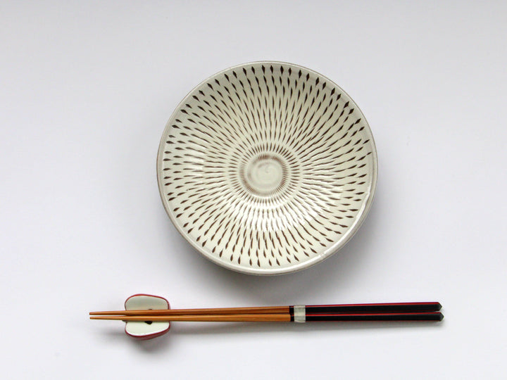 Flying plane 5-Sun Plate - Crafted By Hyozan Kiln