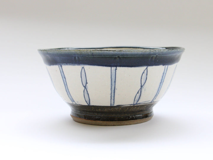 Bowl Small Blue Fish and Bird - Crafted By Jun Kato