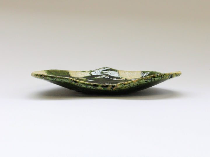 Oribe Striped Heart Plate Small - Crafted By Kazuhito Yamamoto