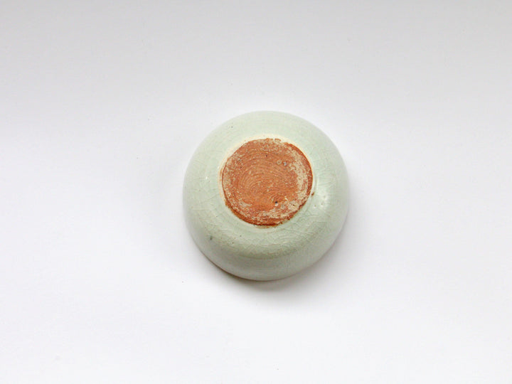 Red Flower Pattern Round Small Bowl - Crafted By Iwao Pottery