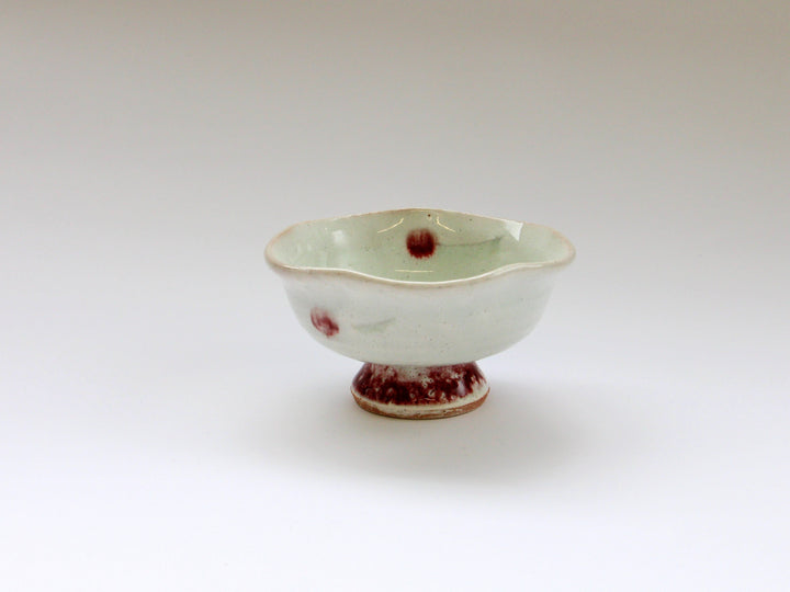 Cherry Pedestal Rinka Bowl - Crafted By Iwao Pottery
