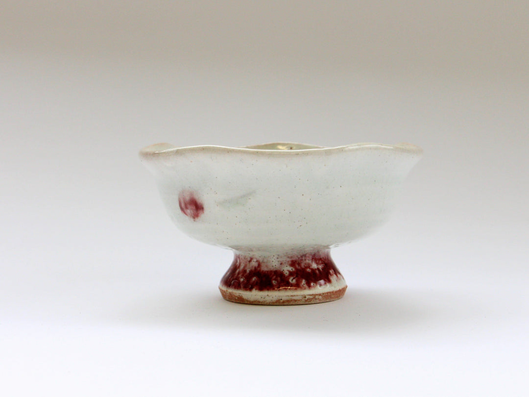 Cherry Pedestal Rinka Bowl - Crafted By Iwao Pottery