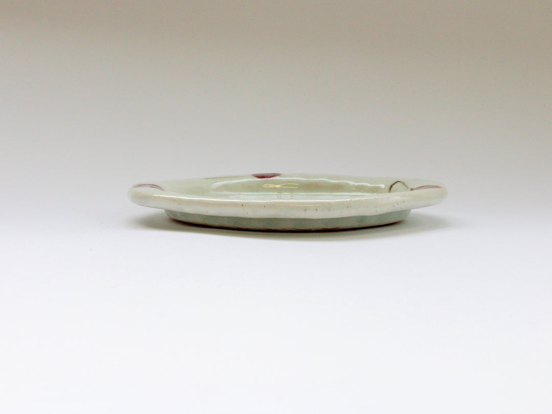Cherry Plate - Crafted By Iwao Pottery