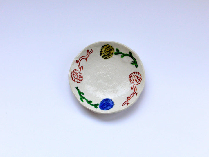 Colored Tachibanamaru Small Plate - Crafted By Hiroshi Haisawa