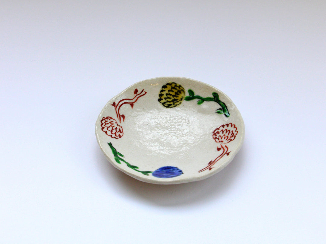 Colored Tachibanamaru Small Plate - Crafted By Hiroshi Haisawa