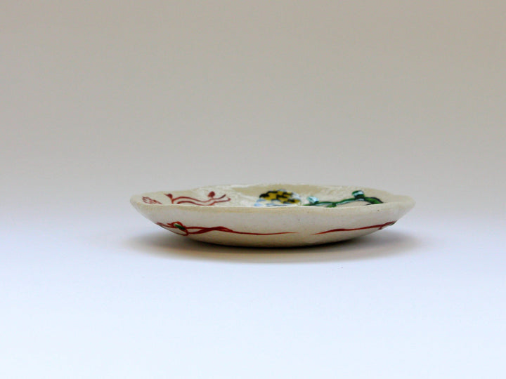 Colored Tachibanamaru Small Plate - Crafted By Hiroshi Haisawa