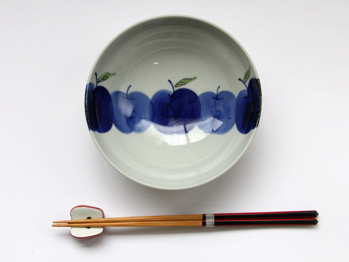 Apple Round Small Bowl - Crafted By Binsai kiln