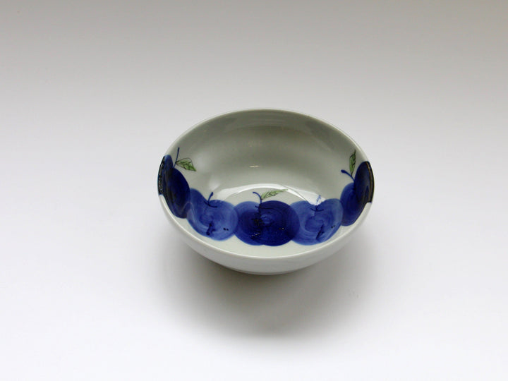 Apple Round Small Plate - Crafted By Binsai kiln