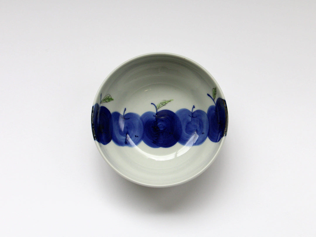 Apple Round Small Plate - Crafted By Binsai kiln