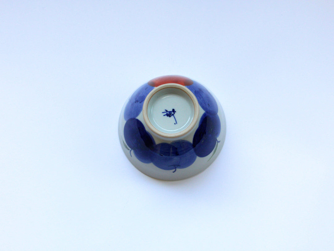 Apple Rice Bowl Red - Crafted By Binsai kiln