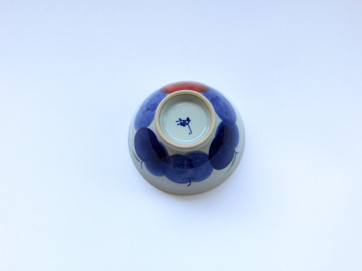 Apple Rice Bowl Red - Crafted By Binsai kiln