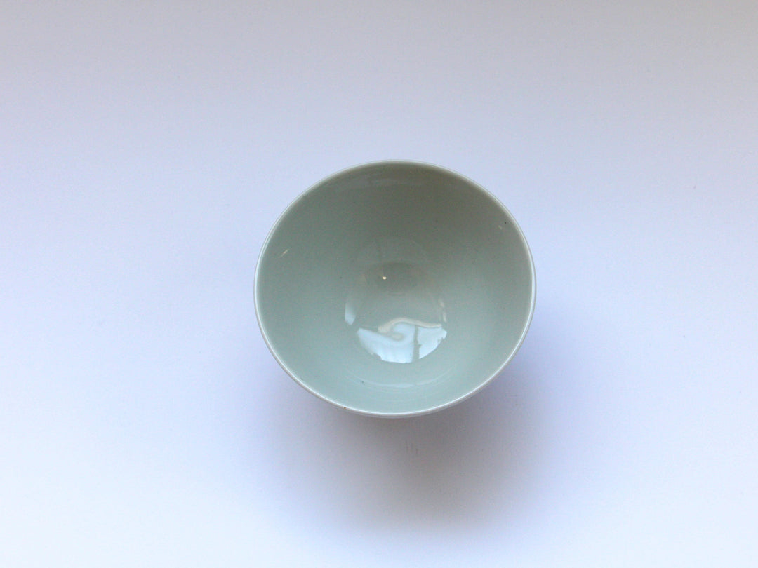 Apple Rice Bowl Blue - Crafted By Binsai kiln