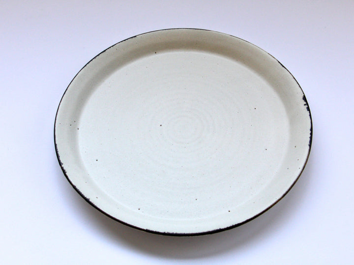 White Clay 8-Sun Plate - Crafted By Kanae Fumiyama