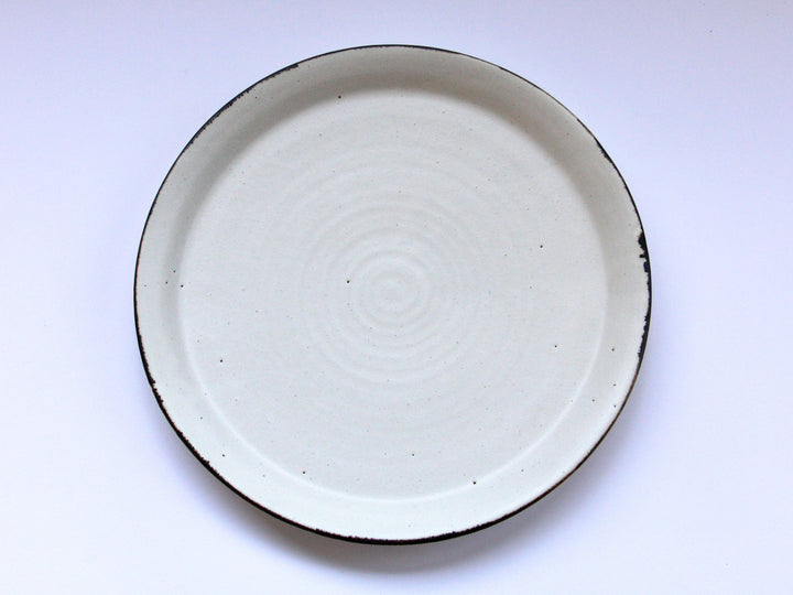 White Clay 8-Sun Plate - Crafted By Kanae Fumiyama