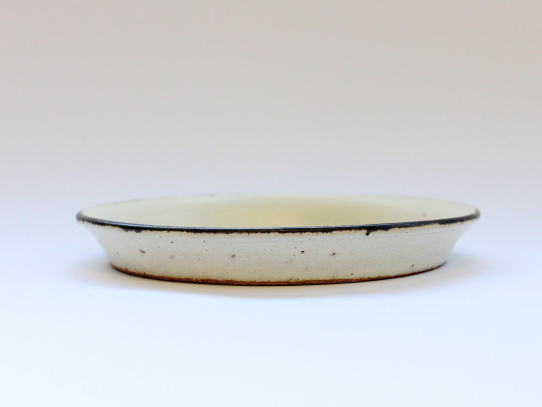 White Clay 5-Sun Plate - Crafted By Kanae Fumiyama