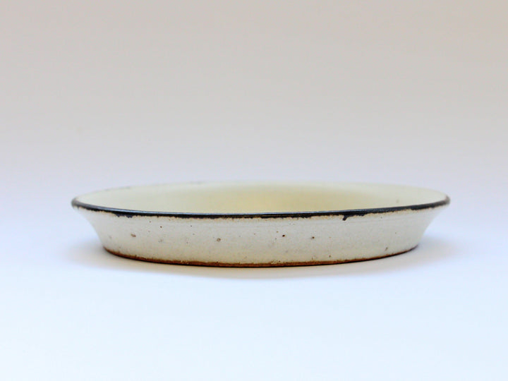 White Clay 5-Sun Plate - Crafted By Kanae Fumiyama