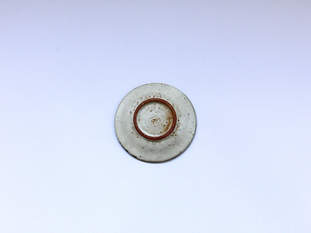 White Clay Small Plate - Crafted By Kanae Fumiyama