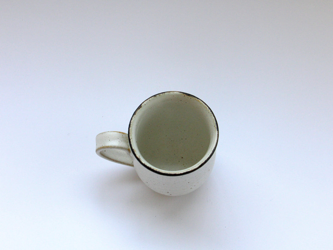 White Clay Bud-Shaped Mug - Crafted By Kanae Fumiyama