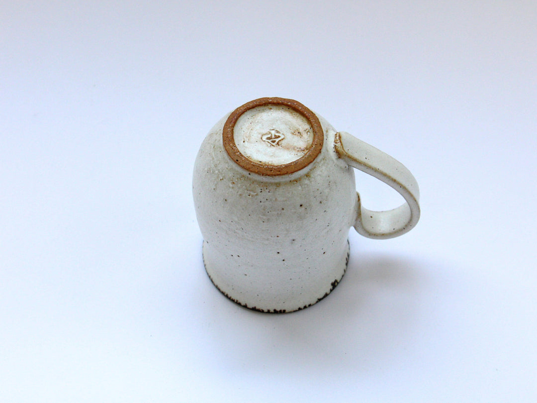 White Clay Bud-Shaped Mug - Crafted By Kanae Fumiyama