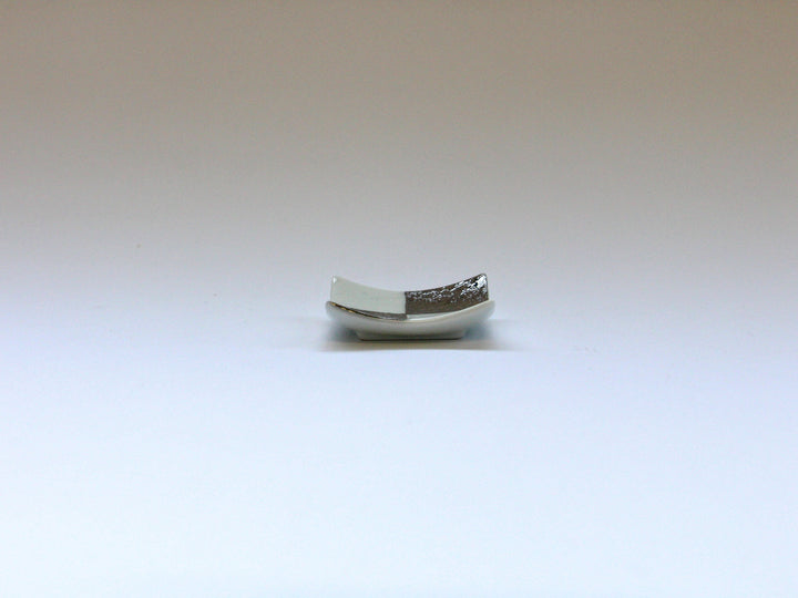 Checkered Pattern Anti-Square Small Silver - Crafted By Seitoen