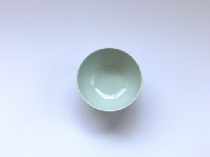 Blue-and-White Floral Connection Mini Rice Bowl (Blue) - Crafted By Koyo Kiln