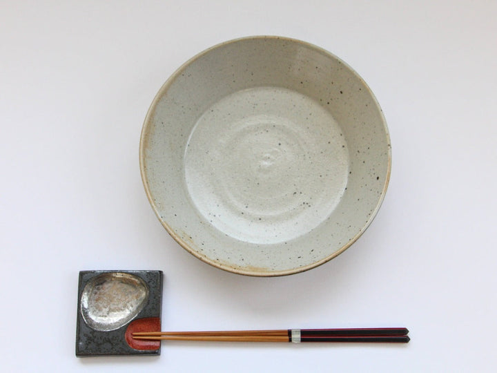 Cobalt Stripe 7-Sun Flat Bowl - Crafted By Shinji Akane