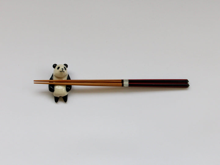 Panda Chopstick Rest B - Crafted By Ryo Makita