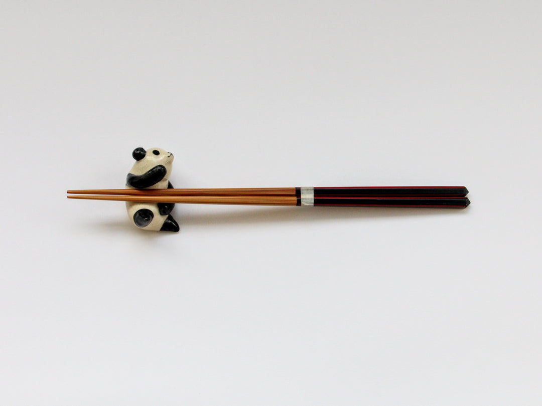 Panda Chopstick Rest D - Crafted By Ryo Makita