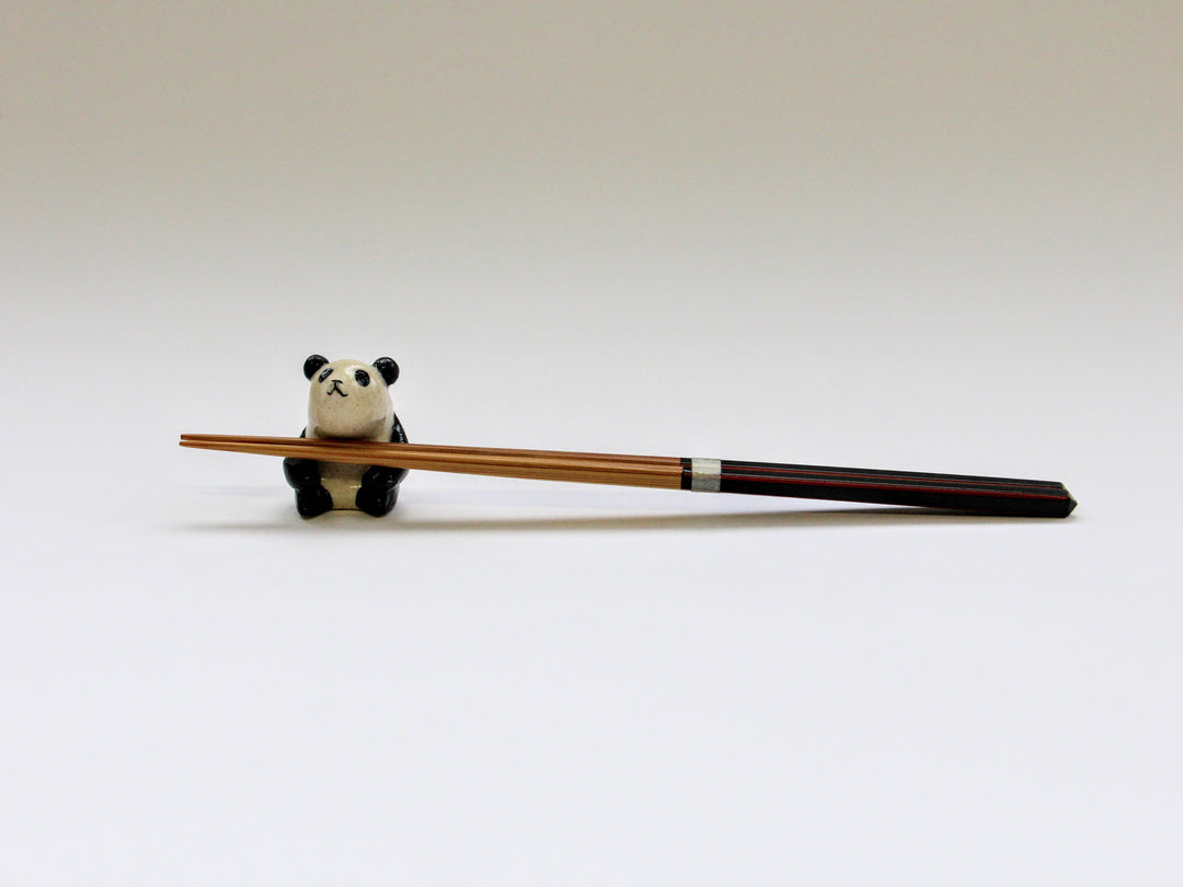 Panda Chopstick Rest E - Crafted By Ryo Makita