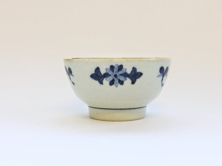 Old Underglazed Flower Bowl Large - Crafted By Pottery Ao