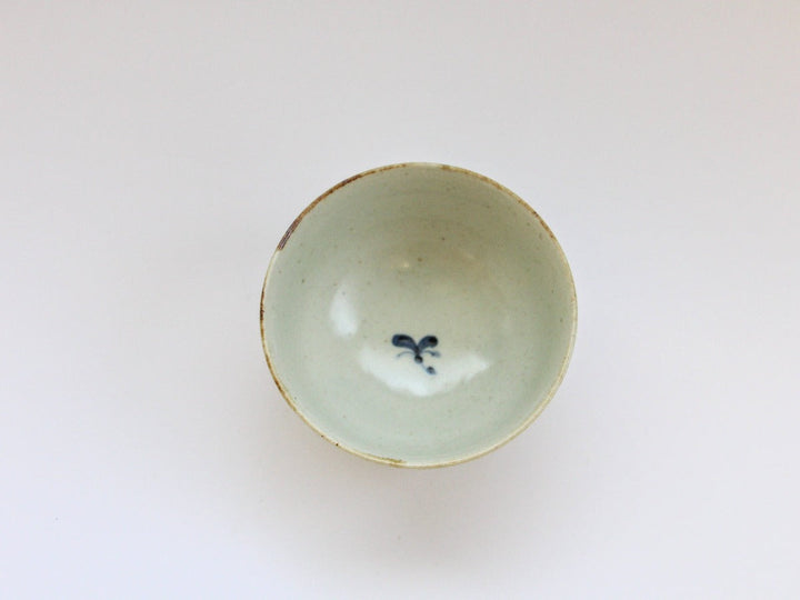 Old Underglazed Flower Bowl Large - Crafted By Pottery Ao