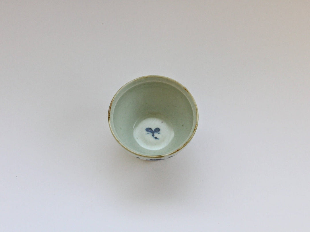 Old Underglazed Flower New Sencha - Crafted By Pottery Ao